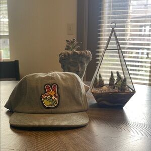 Mint Green Corduroy Cap from Colorado